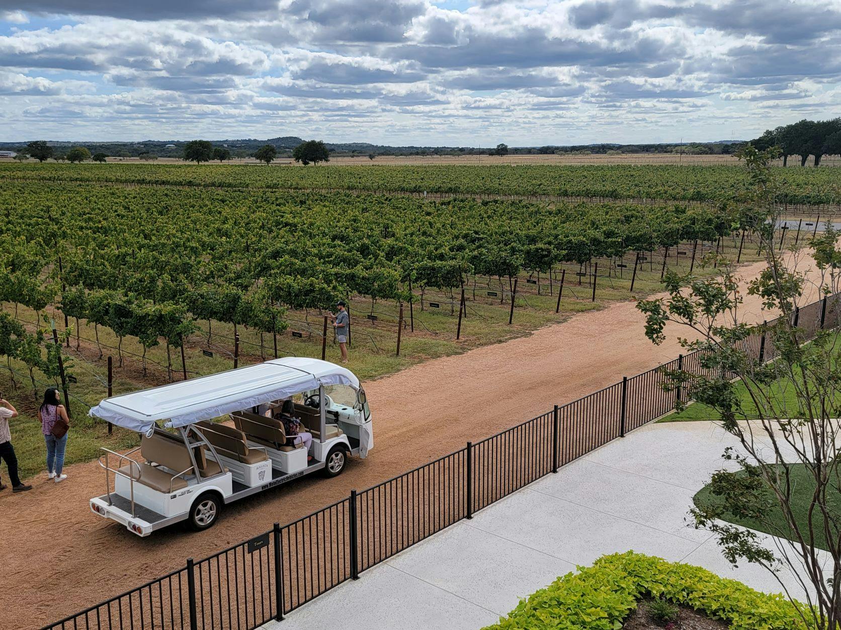 Augusta Vin launched the Grand Tour highlighting its vineyards and production facility.
