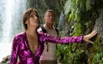 Sandra Bullock and Channing Tatum in “The Lost City.”