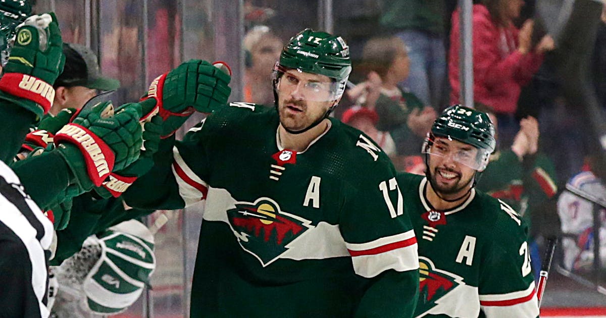 Wild's Marcus Foligno reaches career-high in points with an A on his chest