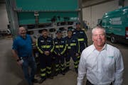 Restaurant Technologies CEO Jeff Kiesel stood Thursday in front of depot employees who deliver cooking oil to and help clean 32,000 commercial kitchen
