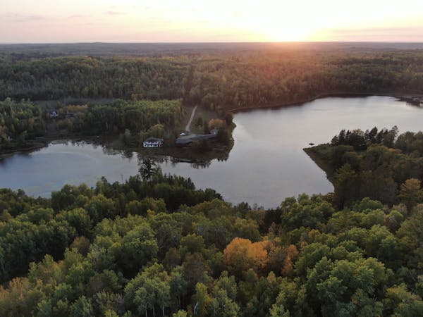 Deep Lake, shown here, is a part of the now-defunct Val Chatel ski area north of Park Rapids in Hubbard County. That land is set to become a new count