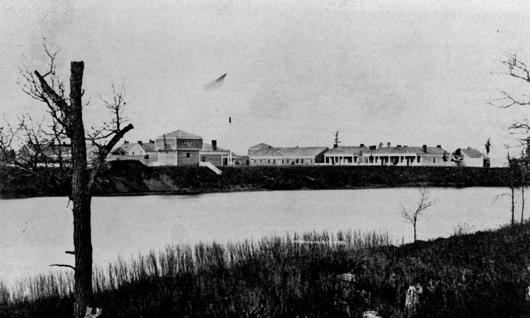 Fort Ripley in the 1860s.