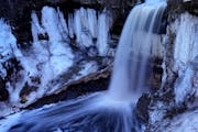 Minnehaha Falls in Minneapolis. Steady, deep snow cover and recent rainfall helped Minnesota recover from one of the worst droughts in 50 years.