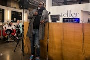 Michael Che performed Friday at Steller Hair Co. in Minneapolis.