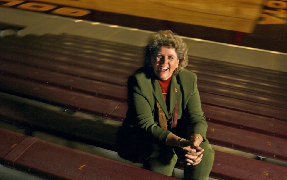 Chris Voelz, a champion for women’s sports in Minnesota and everywhere.