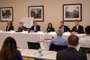 Candidates participated Tuesday in a Minneapolis forum sponsored by the American Constitution Society for candidates running for Hennepin County attor