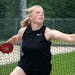 Gopher sophomore Shelby Frank is one of the nation’s top discus throwers.
