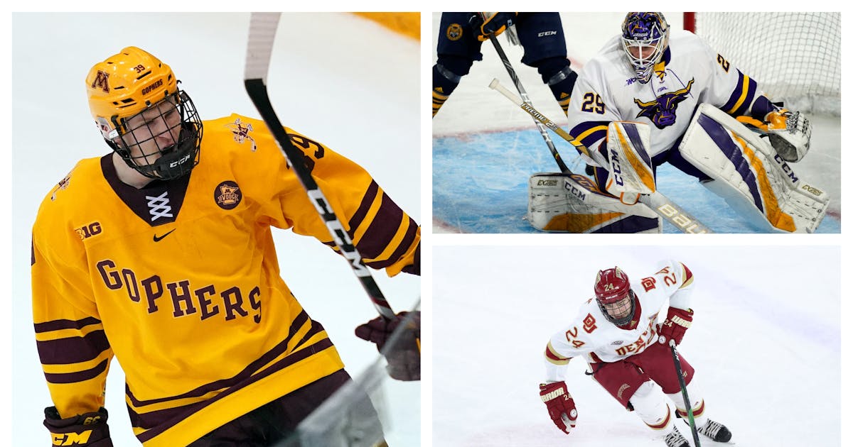 Three with strong Minnesota ties make up Hobey Baker Hat Trick finalists - Star Tribune