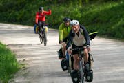 Doug Shidell led a group on a 230-mile ride through the Driftless Region in 2019.