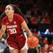 Stanford’s Haley Jones has been a steady point guard for the defending national champions.