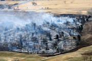 Insurers are suing Xcel Energy after a December 2021 wildfire that destroyed this Boulder County neighborhood, among other land, in Colorado.