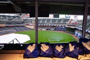 A panoramic view of the field can be seen through the window of the United Healthcare Sensory Suite.