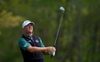 Fargo’s Tom Hoge made the cut after two rounds of the Masters, but is well down the leaderboard. He’s determined to enjoy his weekend at Augusta N