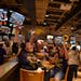 Fans at Buffalo Wild Wings in Mankato roared after Minnesota State, Mankato scored a goal in the first period of Saturday’s NCAA Frozen Four champio