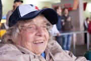 Shirley Chase, who died April 2 at age 100, was a hit with her energetic rendition of “Take Me Out to the Ballgame.”