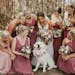 Katelyn Greenhagen brought her dog, Olive, to her wedding with the help of a wedding pet attendant.