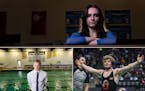 Winter Metro Athletes of the Year are (clockwise from top) gymnast Reagan Kelley, wrestler Hunter Lyden and swimmer Charlie Crosby. 