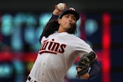 Dereck Rodriguez made his Twins debut on Wednesday.