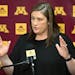 Gophers women’s basketball coach Lindsay Whalen will be inducted into the Basketball Hall of Fame on Sept. 10.