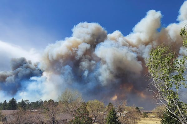 Evacuations ordered as wildfire burns in Arizona