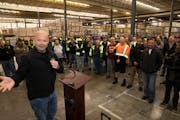 Sean O’Brien, the new general president of the International Brotherhood of Teamsters, visited the UNFI distribution center in Hopkins last weekend 