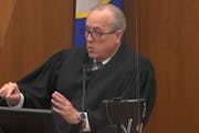 Hennepin County Judge Peter Cahill addressed the court in April 2021 during the Derek Chauvin trial.