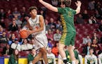Cherry’s Isaac Asuma (3) looks to make an outlet pass around Nevis defender in Class 1A quarterfinals.