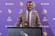 Vikings General Manager Kwesi Adofo-Mensah received “curveball” trade offers during the first round of the NFL draft Thursday. 