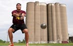 Gophers sophomore Kostas Zaltos is one of the nation’s top hammer throwers.