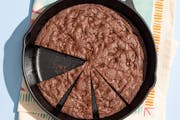 Satisfy mom’s sweet tooth with a Skillet Brownie Cookie from America’s Test Kitchen’s “The Complete Cookbook for Teen Chefs.”