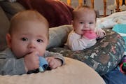 Elsie Freeman, right, was Minnesota’s youngest liver transplant recipient last fall. Health officials are investigating whether her liver failure is