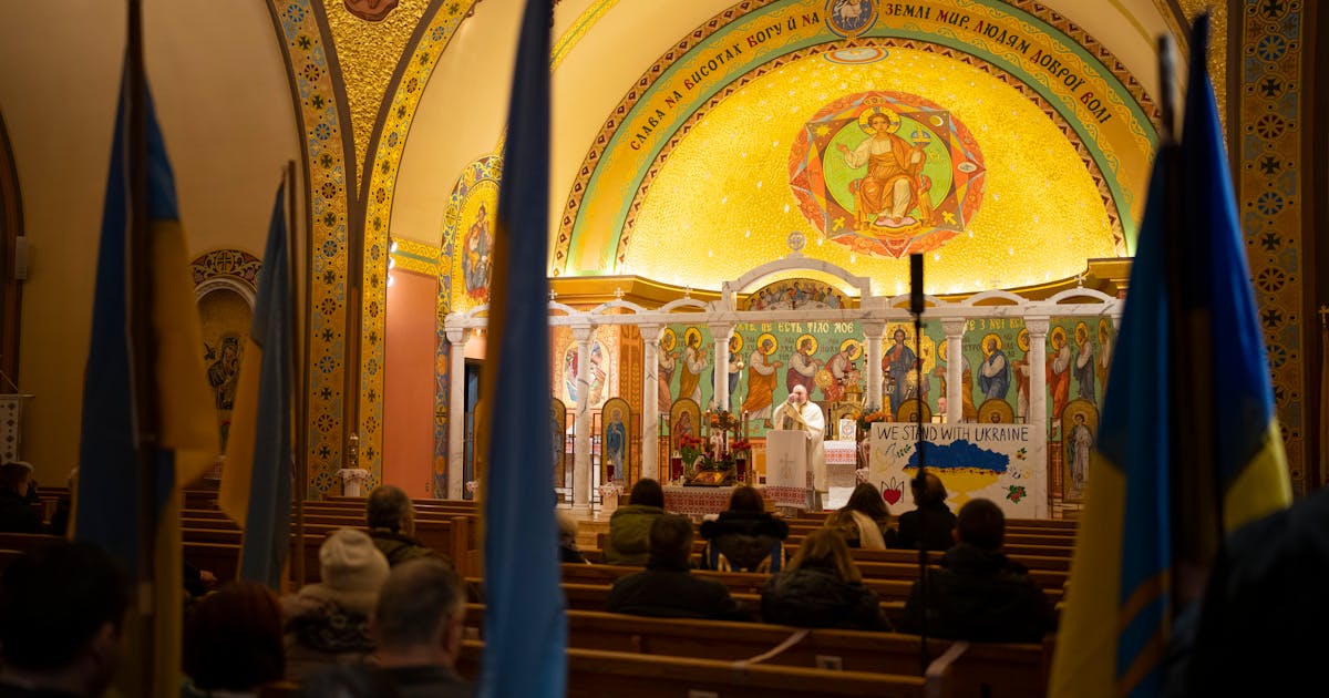 Armia ukraińskiej grupy kościelnej z Minneapolis idzie do Polski z zaopatrzeniem dla ludności cywilnej