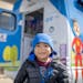 Freddy Tirado jumped in line to get ice cream as he visited Hennepin Healthcare’s new mobile pediatric van outside the hospital in Minneapolis.