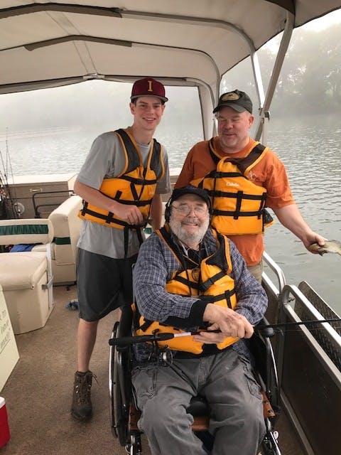 Three generations of Bill Block made fishing memories together.