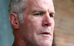 Former Vikings quarter Brett Favre, shown here in 2018, was sued by the Mississippi Department of Human Services on Monday.