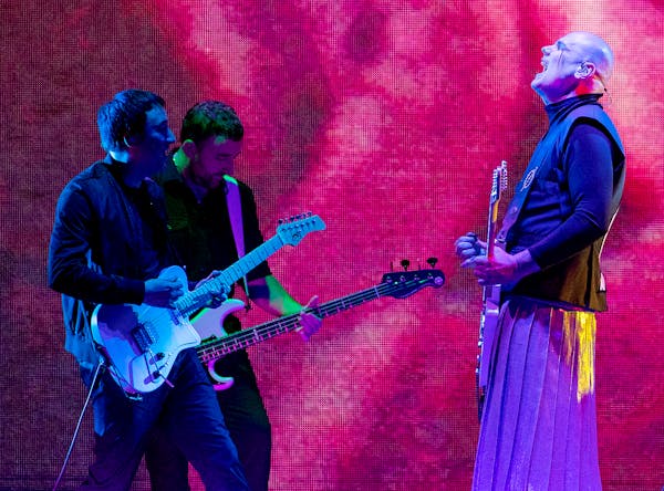 Billy Corgan, right, last played in town with Smashing Pumpkins in 2018 at Xcel Energy Center.