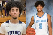 Totino-Grace’s Taison Chatman and Jefferson’s Daniel Freitag are getting national attention in spring AAU basketball.