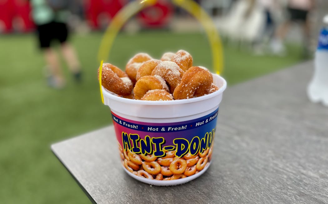 Follow your nose to a bucket of crispy, fresh mini-donuts.