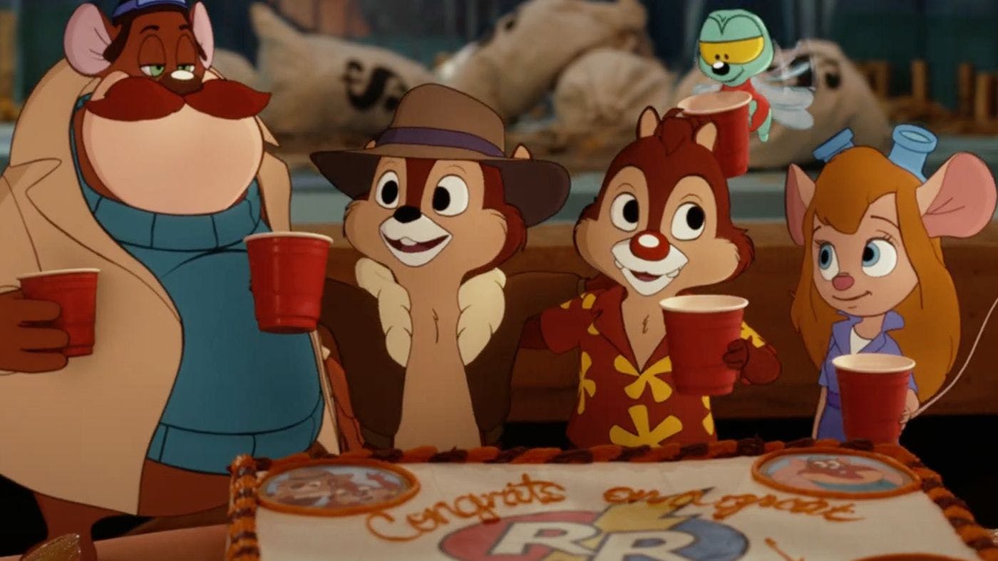 Cuddly Chip 'n Dale star in an animated movie that's surprisingly sharp