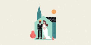 Small weddings, the norm during the pandemic, seem here to stay