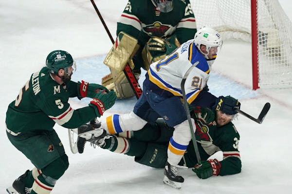 Physicality and size played a large role in the Wild’s first-round playoff exit against the Blues.