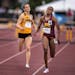 The Gophers’ Abigail Schaaffe finished first in the women’s 400 hurdles at the Big Ten Outdoor Track and Field Championships on Sunday at the Univ