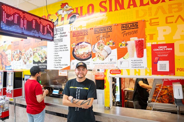 Edgar Hernandez, owner of Pollo Movil Mexican Grill, relied on help from friends and relatives to reopen the Lake Street restaurant after the riots in