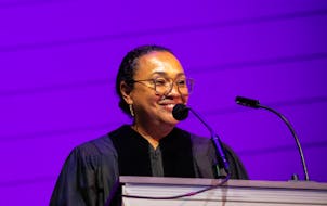 Maria Rosario Jackson, chair of the National Endowment for the Arts, gave the commencement address at Minneapolis College of Art and Design.