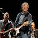 Eric Clapton performs at Eric Clapton’s Crossroads Guitar Festival 2013 in New York. Clapton, a critic of coronavirus vaccines and pandemic restrict
