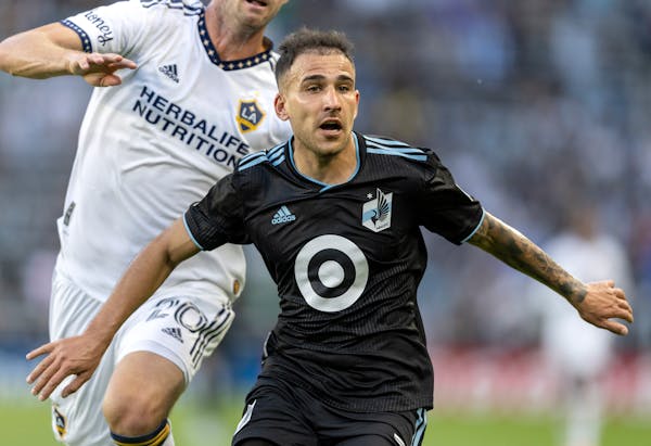 Franco Fragapane helped create several scoring chances during Minnesota United’s 1-1 tie with LA Galaxy at Allianz Field on Wednesday night.