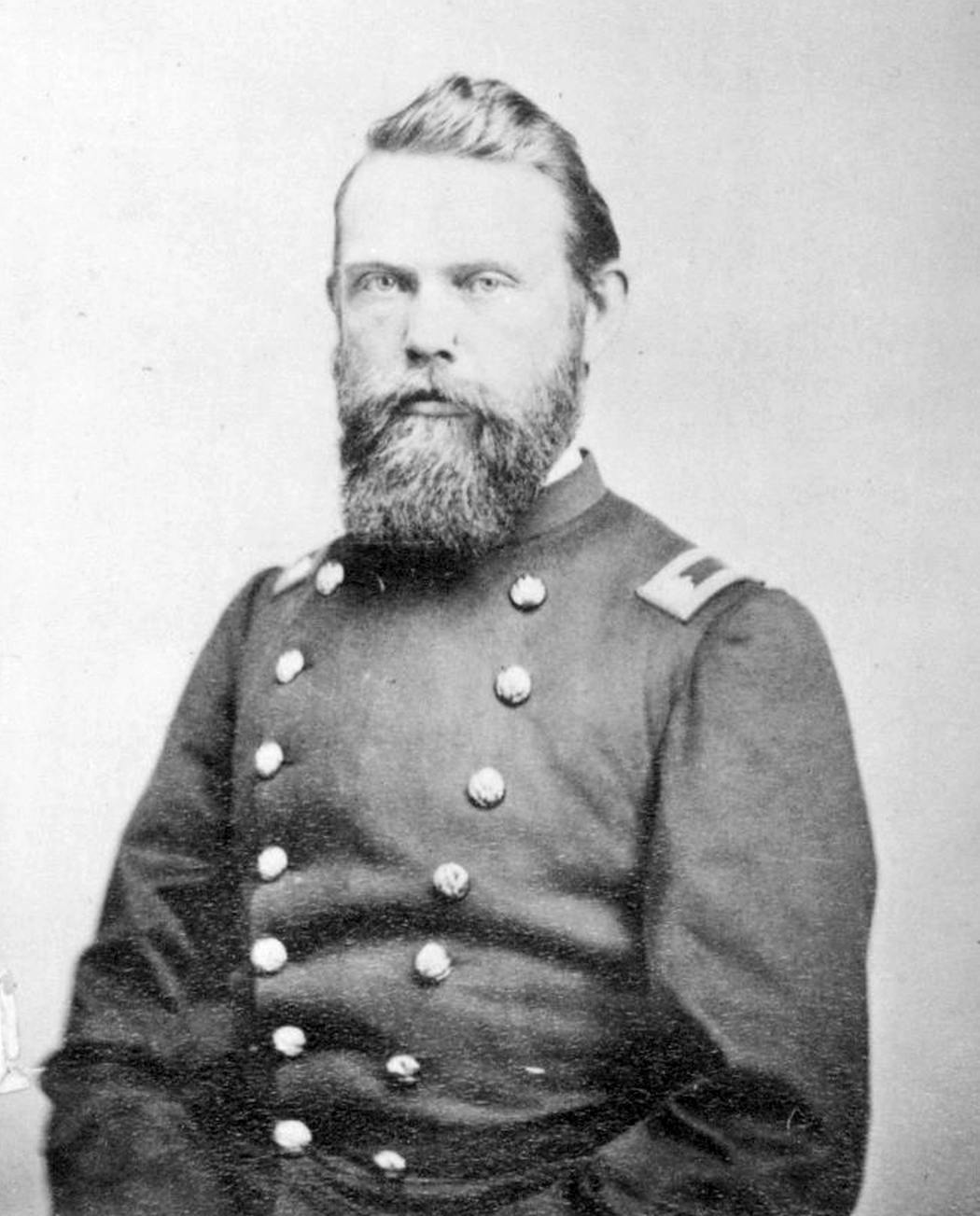 Hans Mattson in 1864. Mattson was a colonel during the Civil War.
