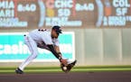 Royce Lewis, playing shortstop for the Twins, made his first start in the Minor Leagues at third base Friday night for the St. Paul Saints. 