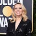 FILE - Kate McKinnon arrives at the 77th annual Golden Globe Awards on Jan. 5, 2020, in Beverly Hills, Calif. 