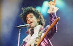 Prince performs at the Forum in Inglewood, Calif., on Feb. 18, 1985. A reworked and re-released concert that captures Prince & The Revolution at their